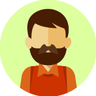 Hombre barba